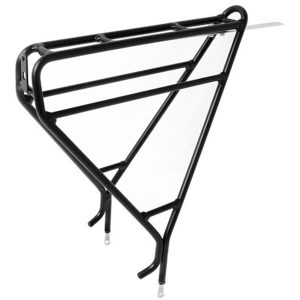 AR2 Rear Road Rack – Black – Adjustable, Lightweight, 27 kg Capacity – Blue Door Bicycles 4 AR2 Rear Road Rack in black