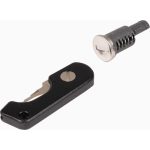 AVS Premium Lock Kit for Bike Basket, Bag, and Crate Security - Easy Installation, Durable, Theft-Prevention 1 av007 1