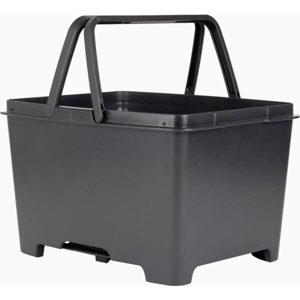 CARRY AVS Box in black, side profile on bike