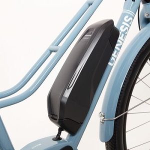 Battery Pack of Columbia Road Large E-Bike Blue