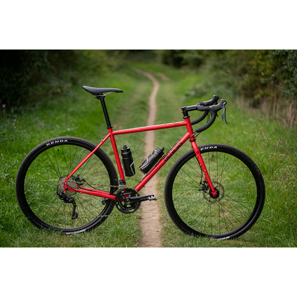 Croix De Fer 20 Red Adventure Bike Extra Bottle Mounts