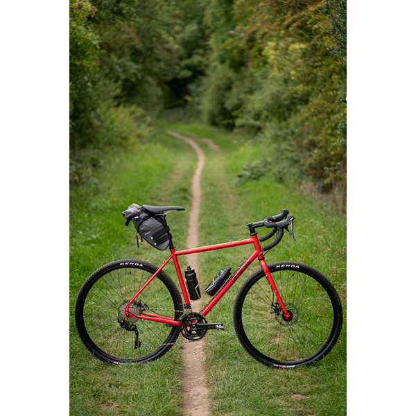 Croix De Fer 20 Adventure Gravel Bike Red Side Profile