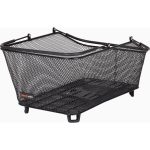DAILY AVS 28 Litre Steel Basket - Classic Bicycle Storage with AVS System, Easy Attachment, Durable 2 Side view of DAILY AVS 28 Litre Black Steel Basket