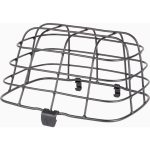 DUO COVER for DUO Basket – Aluminum Cover & Felt Inlay, Secure Pet & Cargo Transport 1 Close-up detail of DUO COVER aluminum construction and fittings