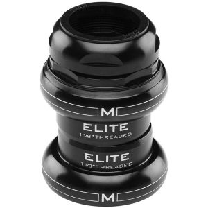 Elite Black Threaded Headset 1" – EC30/25.4x24TPI EC30/27 – Precision CNC Alloy, Lightweight & Durable – Blue Door Bicycles 4 Elite Black Threaded Headset 1"