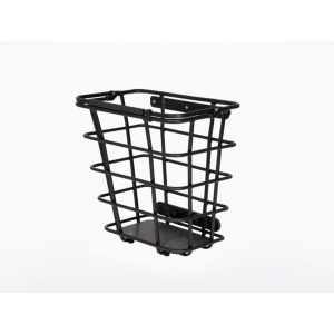 EPIC SIDE Triple-X Basket - 26 Litre Capacity, Durable Alloy, Compatible with AVS Pannier Racks 4 Side profile of EPIC SIDE Triple-X 26L durable alloy bike basket