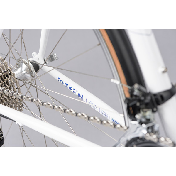 Equilibrium Large Steel Road Bike Shimano 105 chainset details