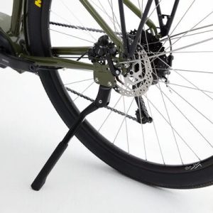 Genesis Smithfield Large Green E-Bike – UK-Designed Electric Bike with Shimano STEPS Motor & 150km Range 11 Genesis Smithfield Large Green E-Bike kickstand