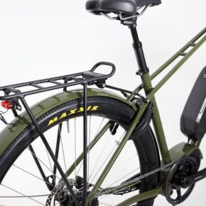 Genesis Smithfield Large Green E-Bike – UK-Designed Electric Bike with Shimano STEPS Motor & 150km Range 9 Genesis Smithfield Large Green E-Bike rear rack