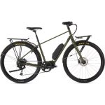 Genesis Smithfield Large Green E-Bike side profile