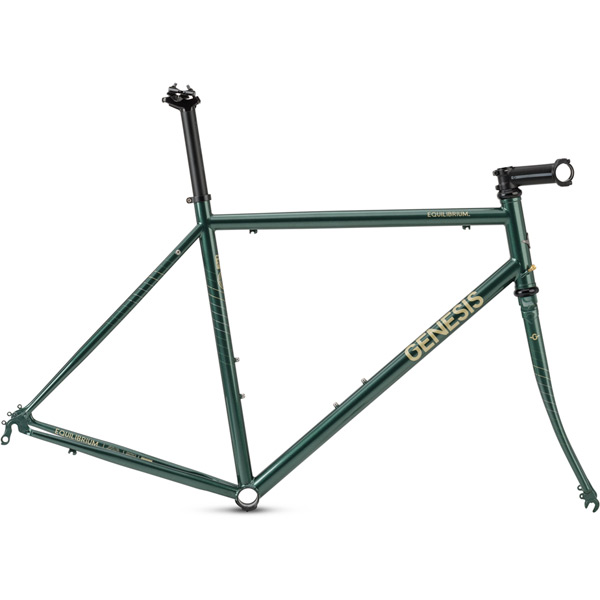 Equilibrium 725 Frameset Large - Premium Steel Bike Frame for Comfort & Efficiency 4 gn21810 side 1