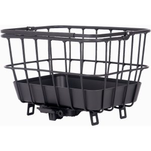 GROCERY AVS Basket – 23 Litre – Black – Stable Bike Shopping Basket with Integrated AVS System – Blue Door Bicycles 4 GROCERY AVS Basket 23 Litre in black