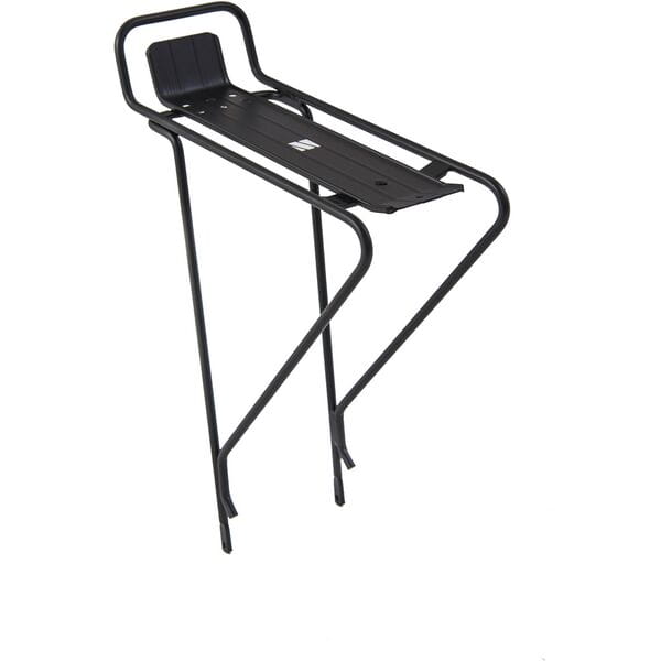 ATP1 Rear Trekking Rack with Platform - Alloy Black, Stable & Durable, Max Load 27kg