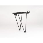 City AVS 700c Rear Pannier Rack - Black, Fixed Length Legs, Spring Clamp, 25kg Capacity 1 kam1040 1