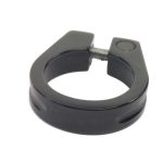 Threadsaver Seat Clamp 29.8 mm - Black Anodized Aluminum with Rotating Thread Insert 2 spt103a 1
