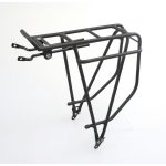 Summit Alloy Rear Pannier Rack – Black – 10mm Tubular Multi-Mount System – Blue Door Bicycles 2 Summit Alloy Rear Pannier Rack in black