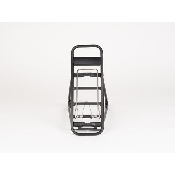Top view of Tour AVS 20 Inch Rear Pannier Rack in black