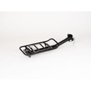 Tour AVS Seatpost Rear Pannier Rack – Black – Fits 25–36 mm Seatposts, 10 kg Capacity – Blue Door Bicycles 4 Tour AVS Seatpost Rear Pannier Rack in black