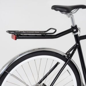 Tour AVS Seatpost Rear Pannier Rack – Black – Fits 25–36 mm Seatposts, 10 kg Capacity – Blue Door Bicycles 5 Tour AVS Seatpost Rear Pannier Rack in black mounted on bike