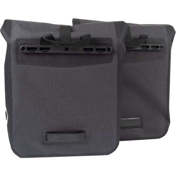 Close-up of AVS mounting system on Waterproof TRAVEL AVS Side Panniers