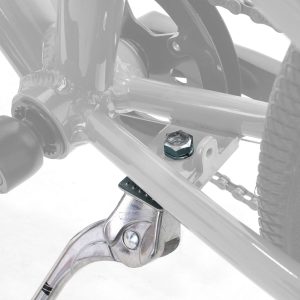 Essential junior kickstand, 16-20 inch, 20kg, black 7 Kickstand Estl Youth 16 to 20in 3