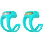 Frog Light V3 Rechargeable New Denim Blue Twinpack 1 KNOG LIGHT Frog V3 Twinpack Blue