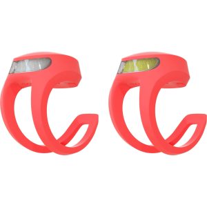 Frog Light V3 Rechargeable - Tequila Sunrise Twinpack 4 KNOG LIGHT Frog V3 Twinpack Coral