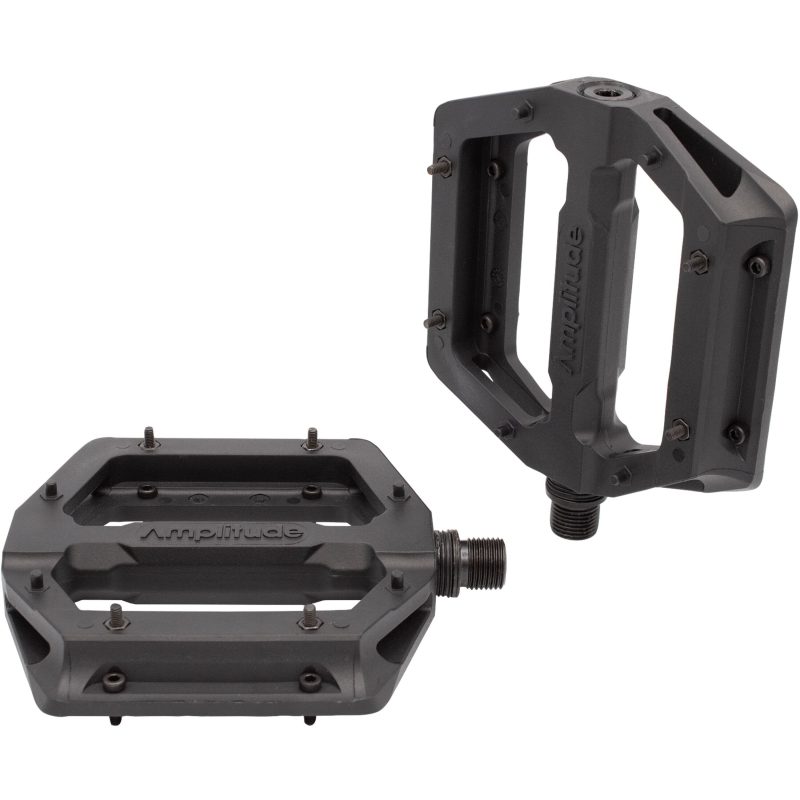 G100 Flat Pedal with replaceable pins, black 3 PEDAL G100 Flat with Pins